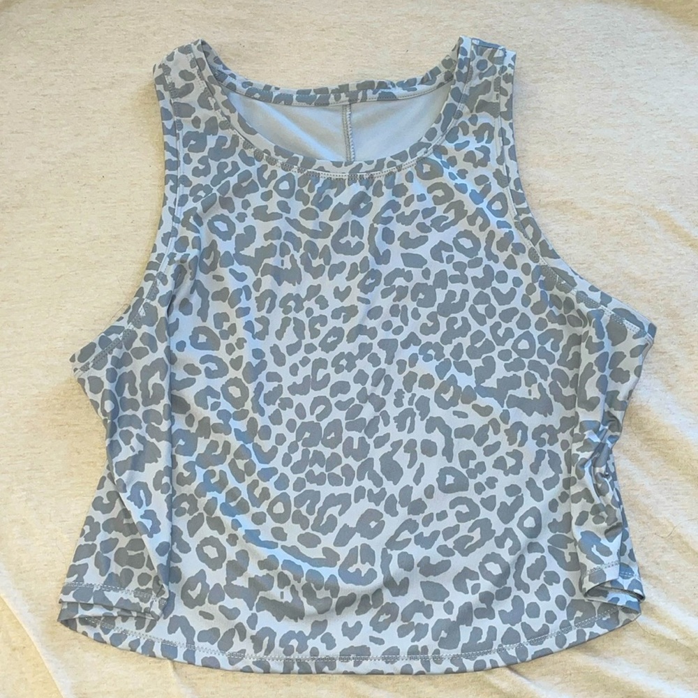 Animal Print Athletic Tank
